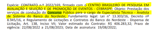 Concurso BNB banca definida para novo edital confira Direção Concursos