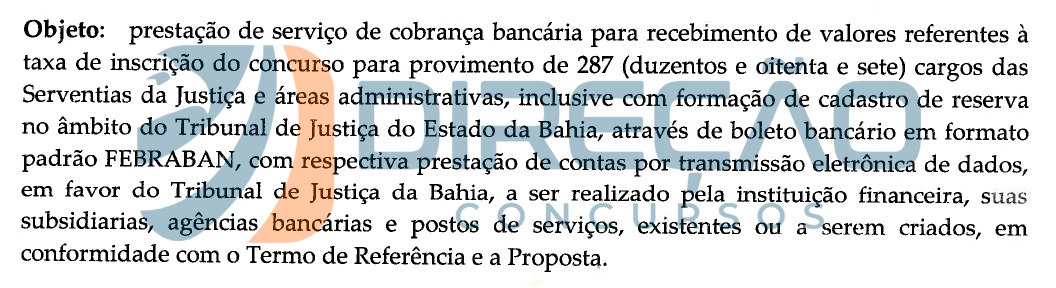 Concurso TJ BA novo edital ofertará 287 vagas saiba mais Direção