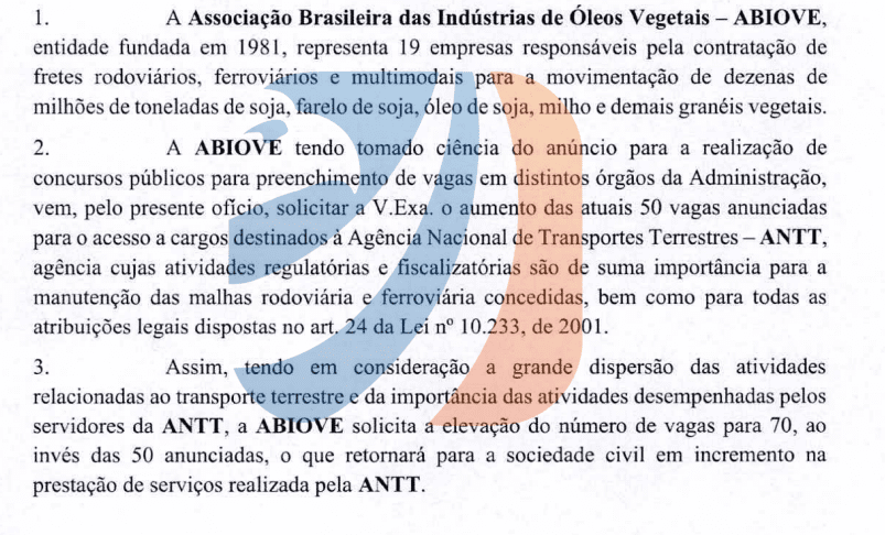 Concurso Antt Associa O Pede Mais Vagas Em Edital Autorizado