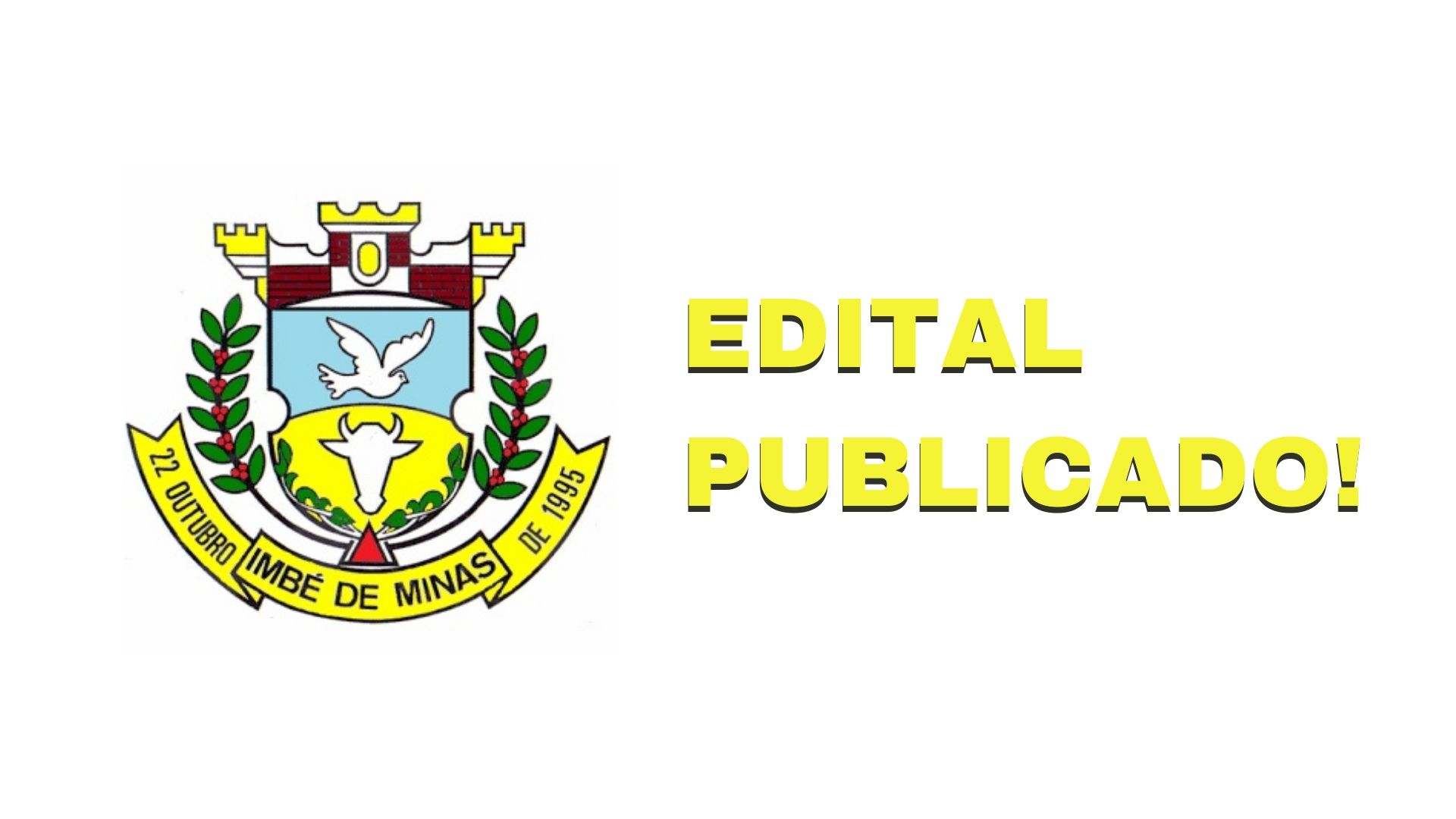 Imagem - Concurso Imbé de Minas MG: EDITAL PUBLICADO