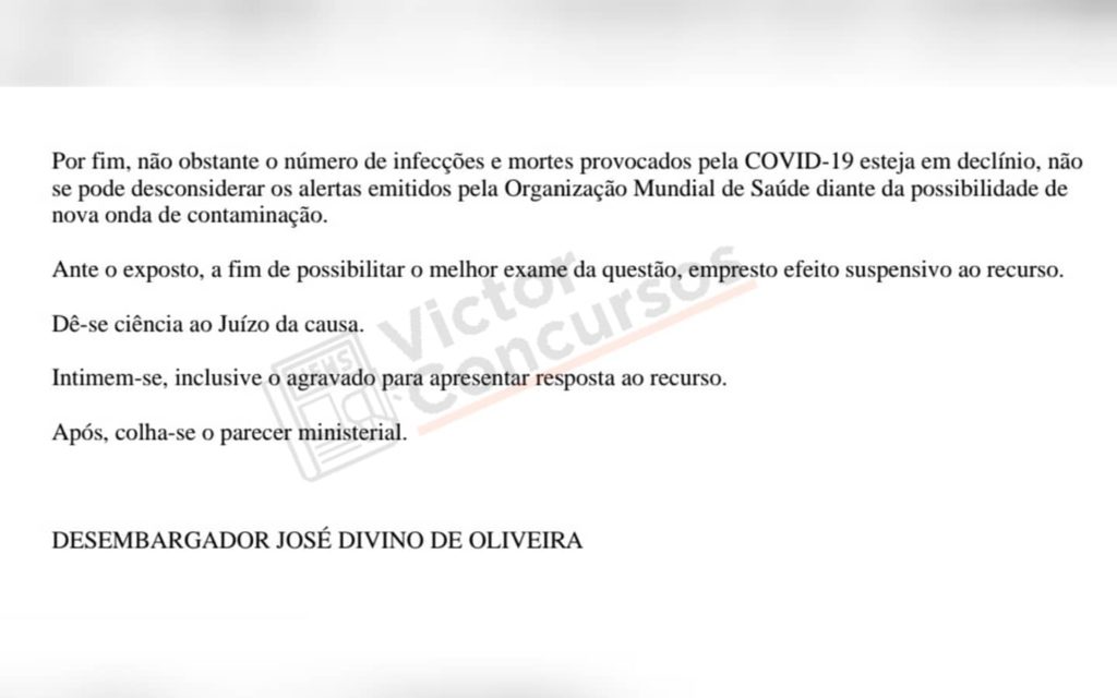 decisão concurso pcdf 2