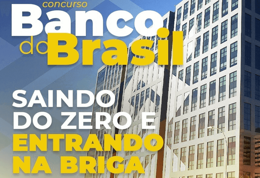 Imagem - Concurso Banco do Brasil: cronograma de estudos saindo do zero