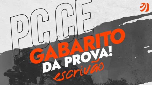 Imagem - Gabarito Extraoficial – PC CE – Cargo: Escrivão – Português