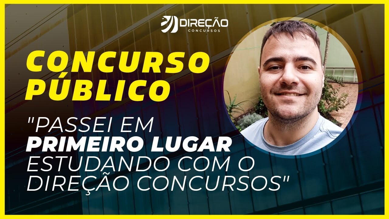 concurso público: aprovado