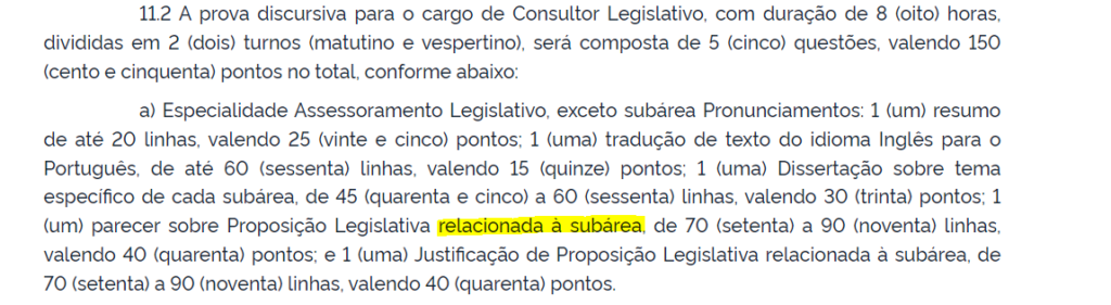 Retificação concurso Senado