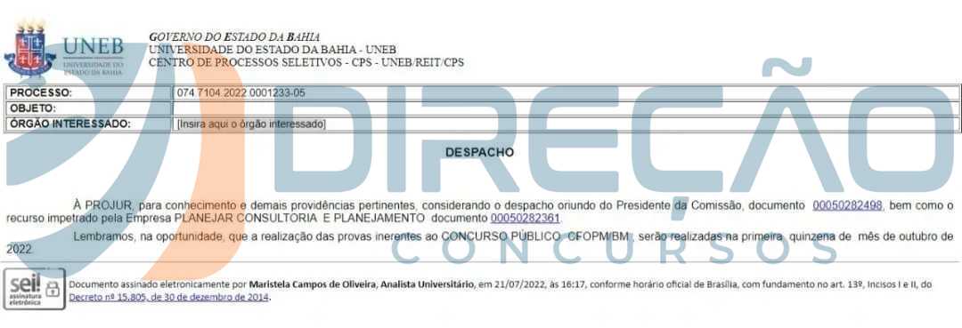 Concurso PM BA: Edital Para Oficial é Aguardado; Provas Em Outubro