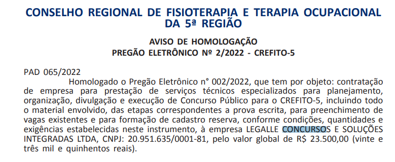 Concurso Crefito Banca Definida Para Novo Edital Confira Dire O Concursos