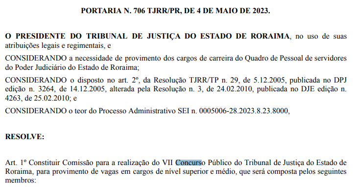 TJRR faz programação especial para celebrar os 28 anos de atuação