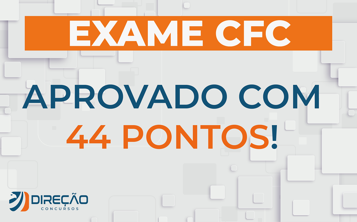 Imagem - Entrevista com aprovado no Exame CFC com 88% de desempenho!