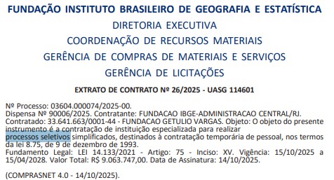 Concurso do IBGE temporários: edital iminente com 9.580 vagas 2 Concurso do IBGE temporários: edital iminente com 9.580 vagas